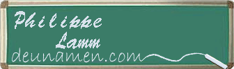 Philippe Lamm Visitenkarte
